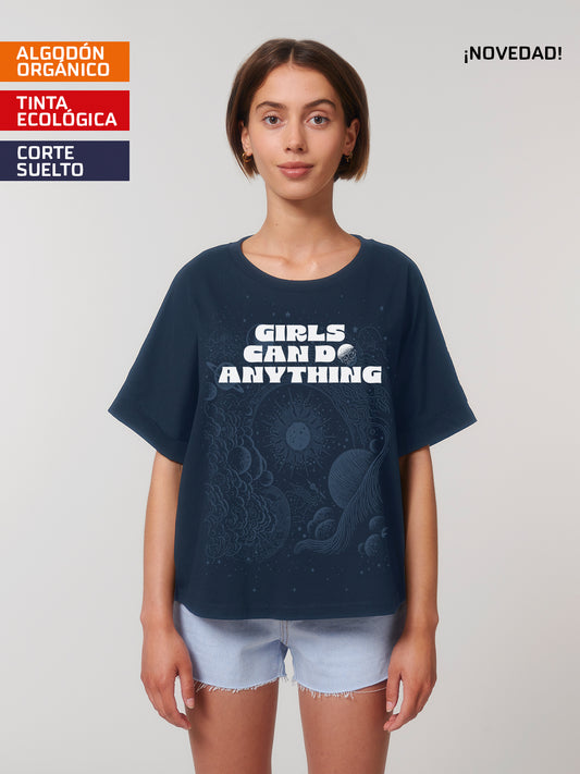 Camiseta Girls can do anything