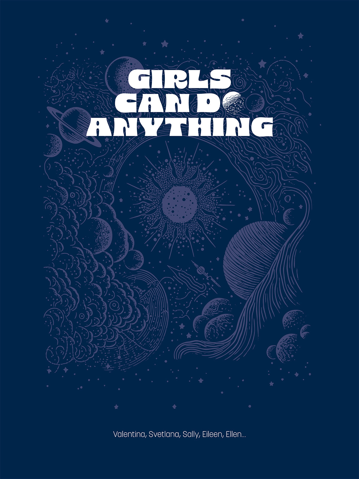 Camiseta Girls can do anything