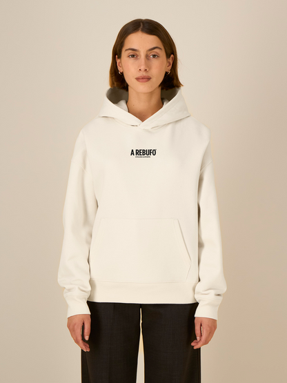 A Rebufo. Sudadera unisex oversize
