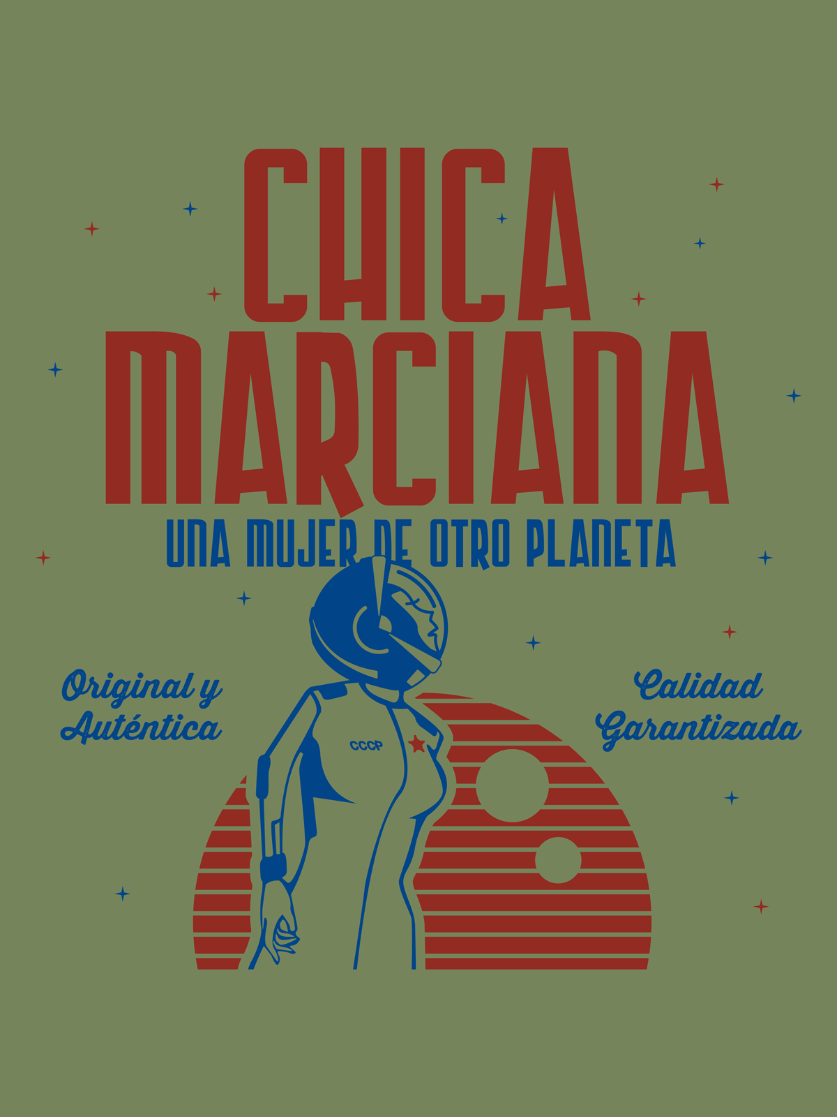 Camiseta Chica marciana