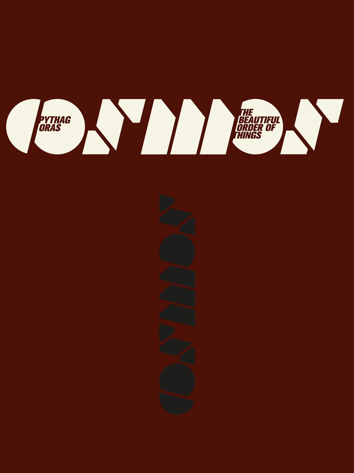 Camiseta Cosmos Pitágoras filosofía clásica algodón orgánico serigrafía sostenible