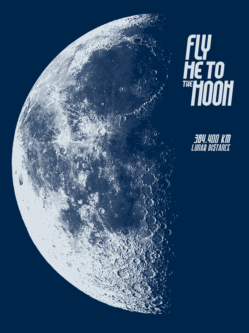 Fly me to the moon