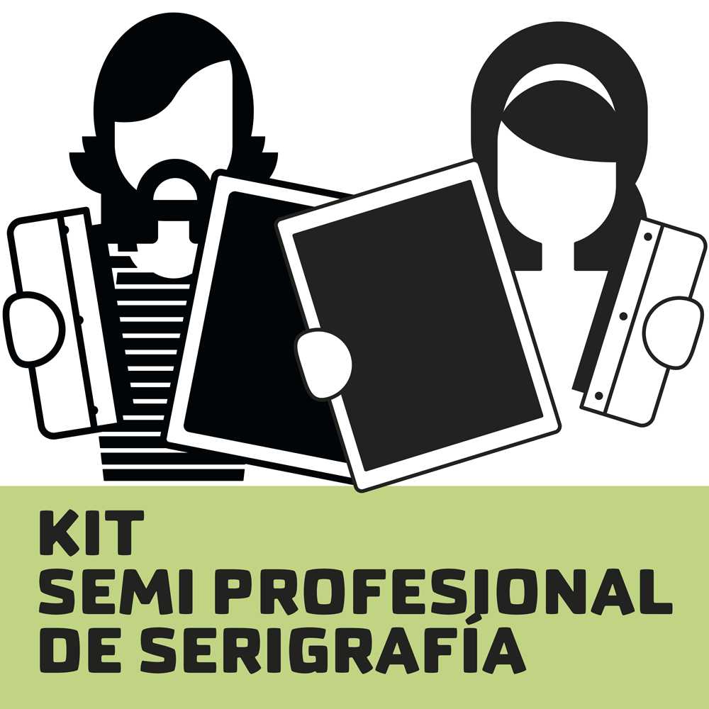 Kit semi profesional de serigrafía