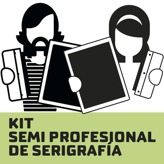 Kit semi profesional de serigrafía