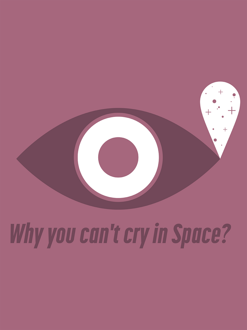 Why you can't cry in Space?