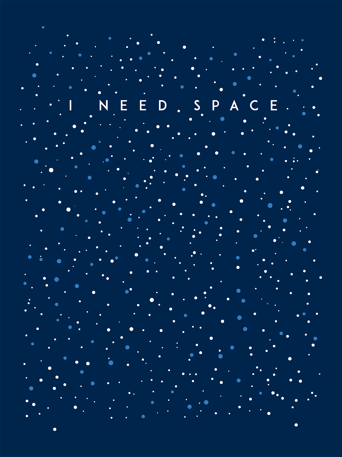 Camiseta I need space