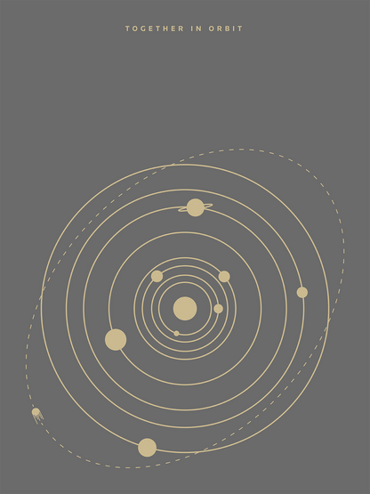 Camiseta Together in orbit