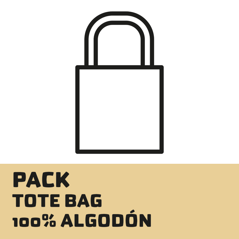 Tote 100% algodón